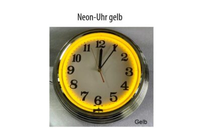 Neon Uhr für Zuhause oder alle die Freude haben an einer leuchtenden Uhr - Werbeträger von fmd.ch