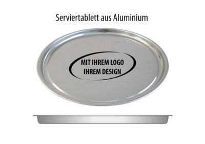 Serviertabletts bedruckt mit Ihrer Marke, ideale Werbeträger in der Gastronomie von FMD Werbetechnik GmbH