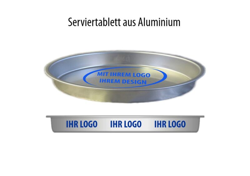 Serviertabletts bedruckt mit Ihrer Marke, ideale Werbeträger in der Gastronomie von FMD Werbetechnik GmbH