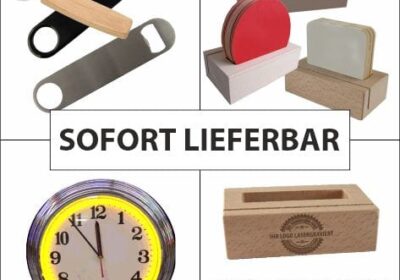 Werbeträger "ab Lager"