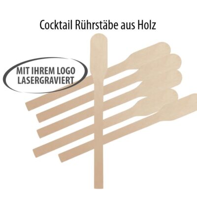 Getränke Rührstab mit Logo