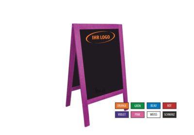 Kundenstopper mit Ihrem Logo/Marke, Werbeträger von fmd.ch