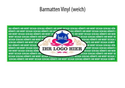 Barmatten mit Ihrem Logo/Design