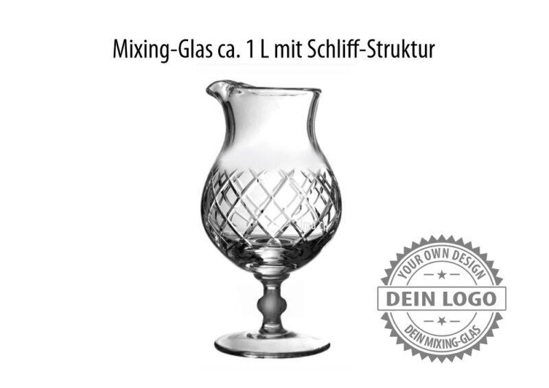 Mixing Glas mit ca. 1 Liter Inhalt
