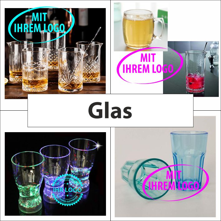 Cocktail Mixing Gläser, beleuchtete Gläser, Thermogläser und vieles mehr