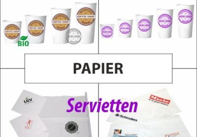 Werbemittel aus Papier/Pappe
