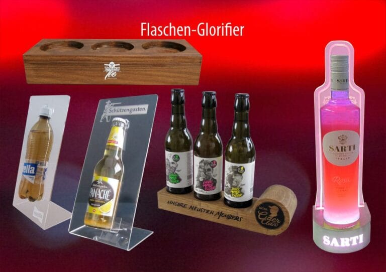 Tischsteller Flaschenglorifier