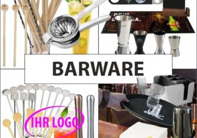 BARWARE/Barzubehör mit Logo