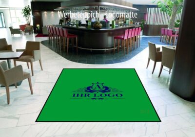 Werbeteppich 200x200cm