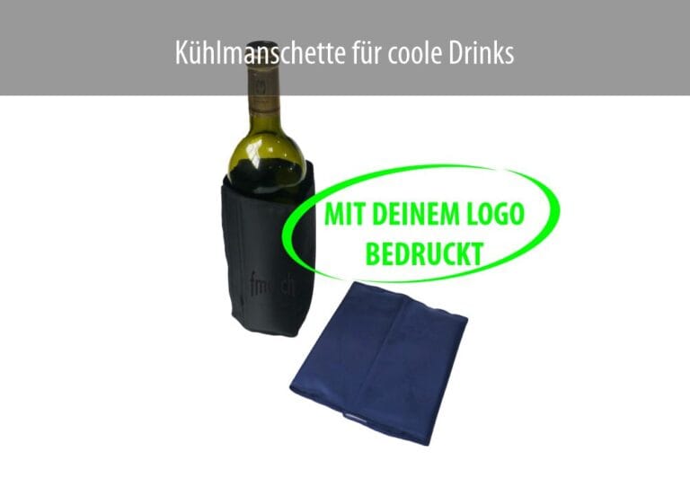 Kühlmanschette für Flaschen