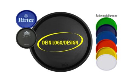 Serviertablett aus PPTPE mit Logo
