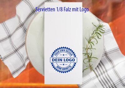 Servietten mit Logo