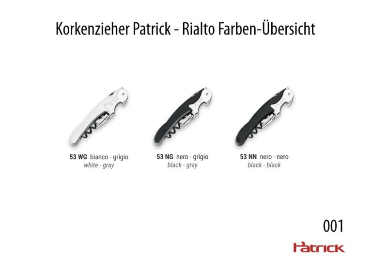Korkenzieher Patrick Rialto