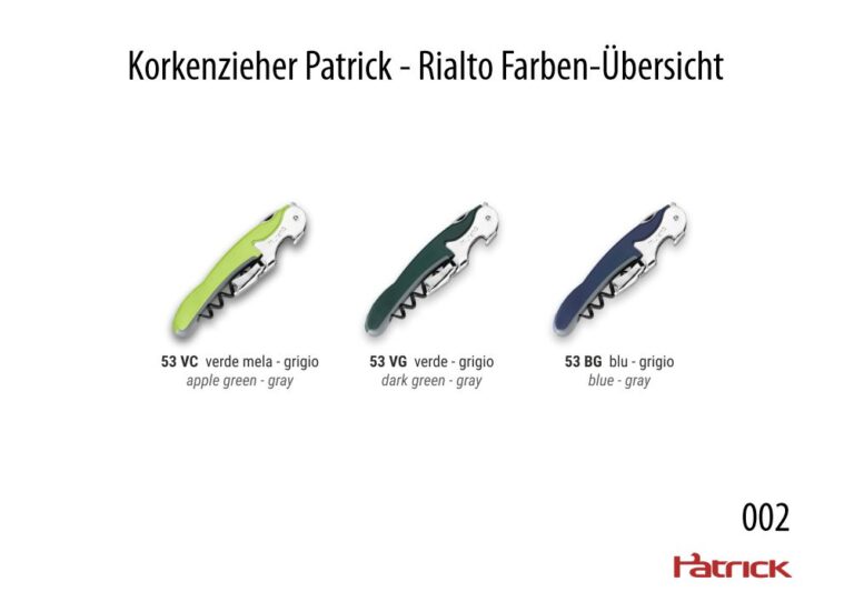 Korkenzieher Patrick Rialto