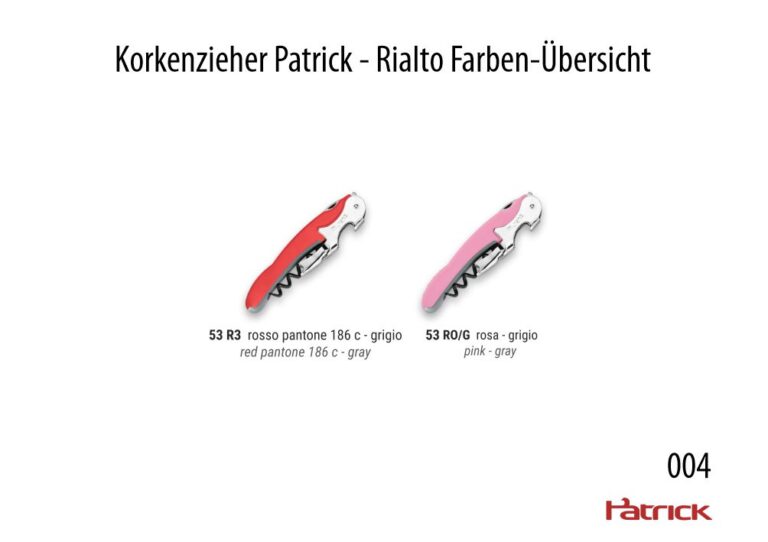 Korkenzieher Patrick Rialto